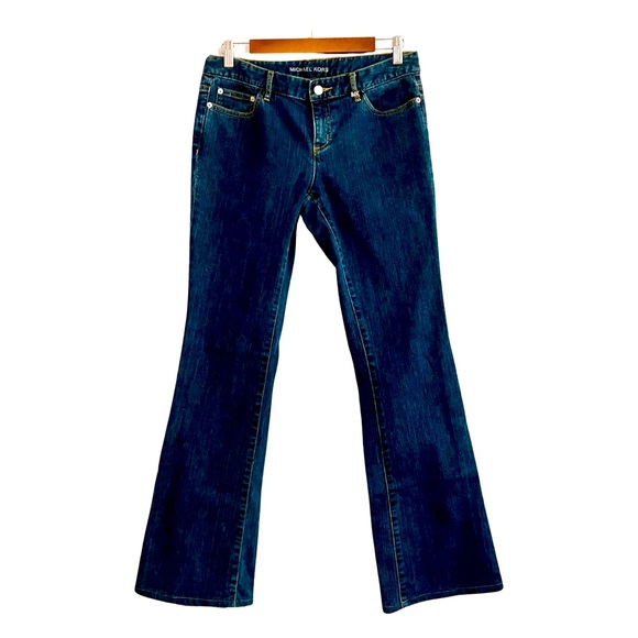 Michael Kors Studded Back Pockets Bootcut Jeans - Picture 3 of 8